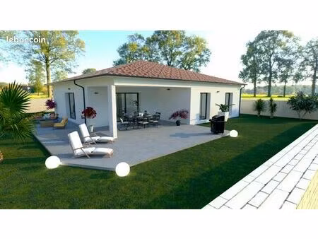 villa 110 m2 avec terrasse et garage t4