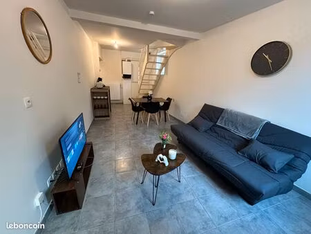 maison meublée quartier plage