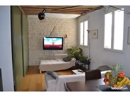 t1bis meublé 39m² marais - 1660 cc - carreau du temple