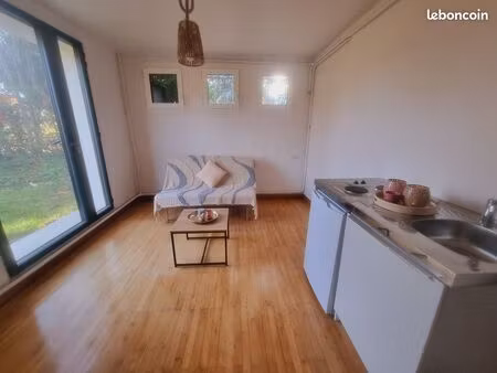 loue appartement 30m² avec jardin