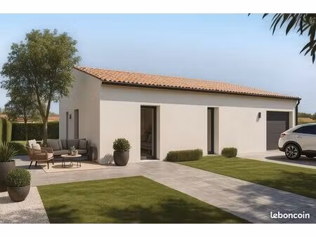 maison de 76.45 m² sur un terrain de 576 m² à mervent en vendee (85)