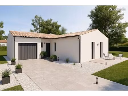 maison de 87.5 m² sur un terrain de 576 m² à mervent en vendee (85)