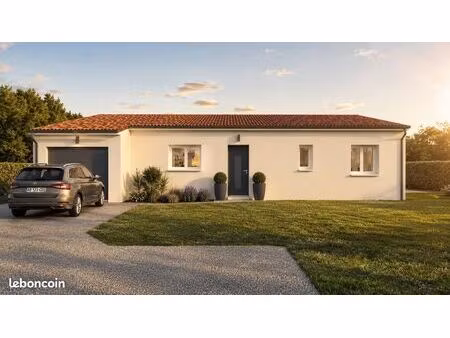 projet de construction d'une maison 83 m² avec terrain à bosmie-l'aiguille (87)