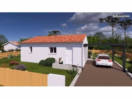 projet de construction d'une maison 50m² avec terrain à feytiat (87)