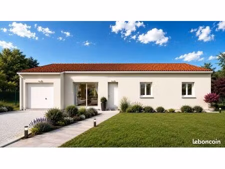 projet de construction d'une maison 104 m² avec terrain à oradour-sur-glane (87)