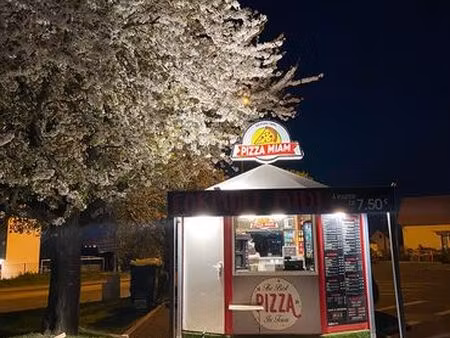 fond de commerce kiosque à pizza