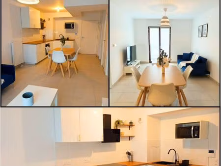 location t2 meublé à champs-sur-marne | proche rer a noisy-champs | avec balcon et parking