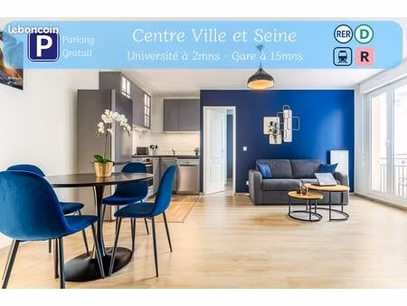 melun université – f2 meublé 45m²