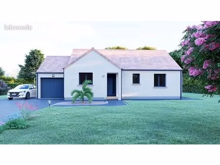 projet de construction d'une maison 71.75 m² avec terrain à challans (85)