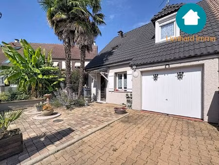 vendenheim très belle maison mitoyenne 100m2 jardin avec piscin