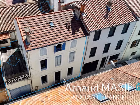 vente maison 6 pièces 164 m² à quillan (11500)  115 000 €
