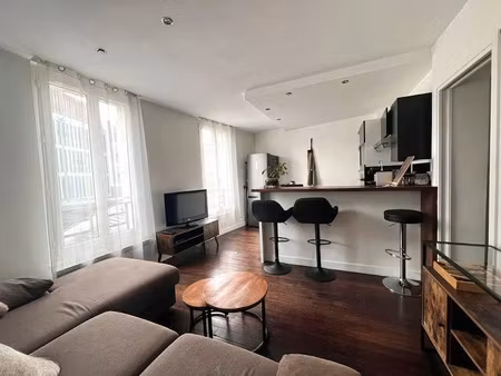 location meublée appartement 2 pièces 35 m² à asnieres-sur-seine (92600)  1 250 €