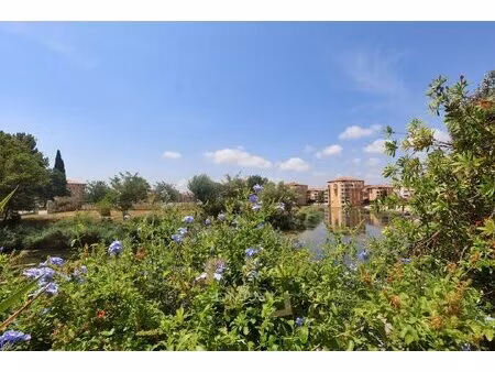 appartement de standing avec terrasse en première ligne sur la vasque de port ariane