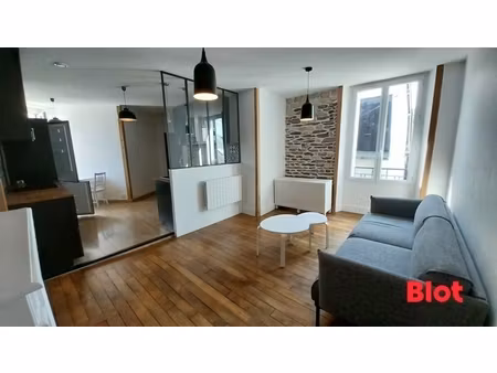 a louer - appartement t3 - meuble - thabor oberthur