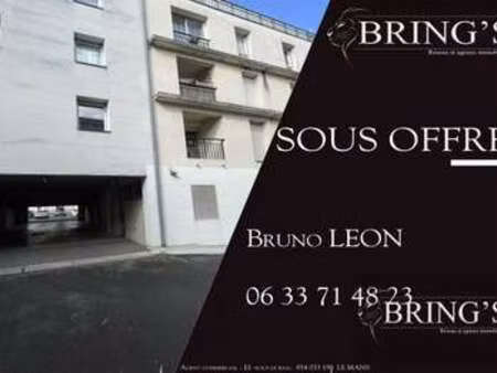 vente appartement 2 pièces au mans (72000) : à vendre 2 pièces / 36m² le mans