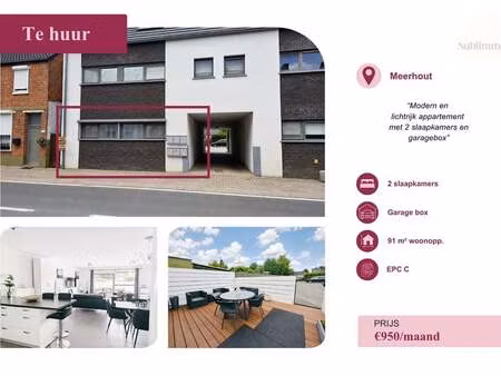 appartement à louer à meerhout € 950 (lqkjs) - sublimmo | zimmo