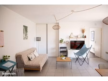 appartement t2 parking et jardin - bail mobilité