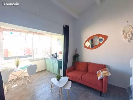 location à l’année - cap d’agde richelieu ouest – appartement t2 mezzanine climatisé