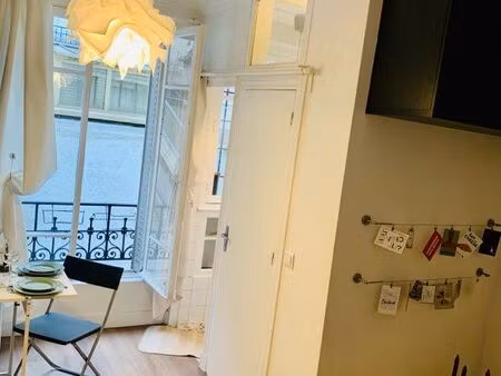 studio  meublé  rénové  levallois-perret (rue rivay)