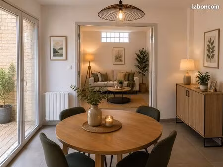 t2 lumineux en hyper-centre d’arras – à deux pas des places et du beffroi