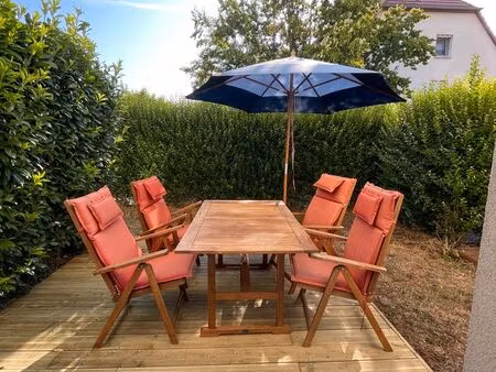 appartement f5 en rez de jardin