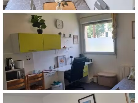 studio 20m meublé dans residence securisee