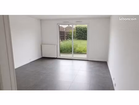 location maison t2 avec garage et jardin