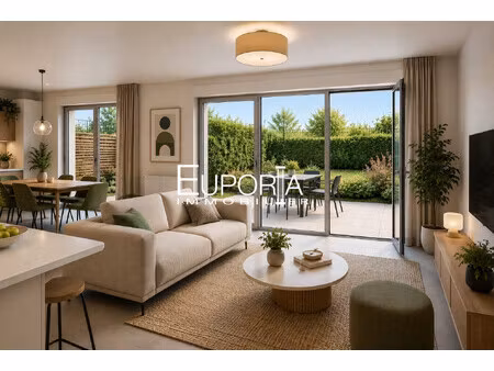 sathonay-camp – t3 de 70 m² avec double balcon aux portes de