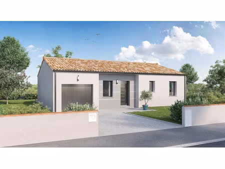 vente maison neuve 4 pièces 82 m² à la chaize-le-vicomte (85310)  213 900 €
