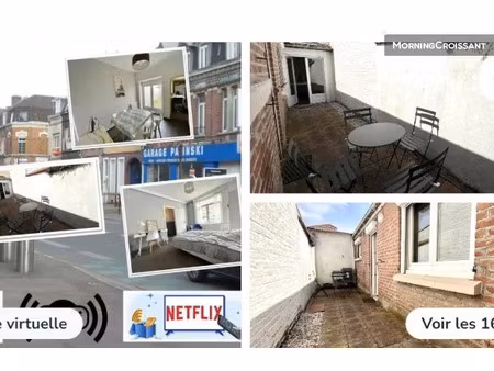 location meublée maison 6 pièces 97 m² à lille (59000)  4 500 €