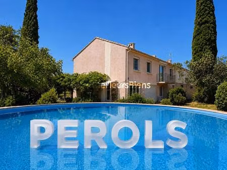 maison 6 pièces 158 m² à pérols sur terrain de 730 m²