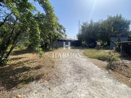 harmon à vendre : bizanos terrain constructible 552 m²