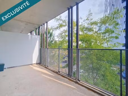 métro mairie de mons - t2 de 2016 avec grande terrasse sud