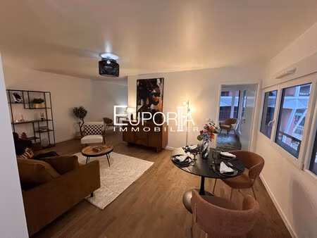 appartement t2 53m2 avec terrasse paris 13 - vue sur paris