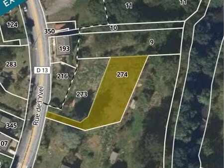 terrain constructible de 909 m²