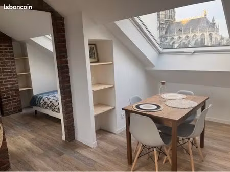 bel appartement meublé t2 hypercentre rouen