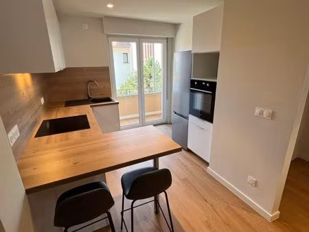 location appartement meublé 3 pièces de 55 m² – route du polygone  strasbourg