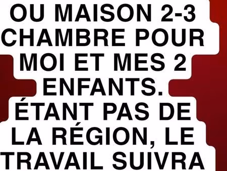 recherche appartement ou maison