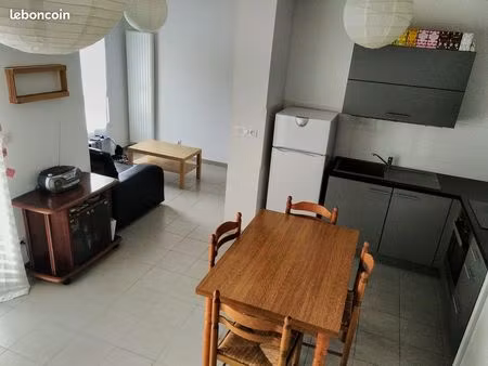 appartement meublé t2 de 45m² - angers hauts de saint aubin