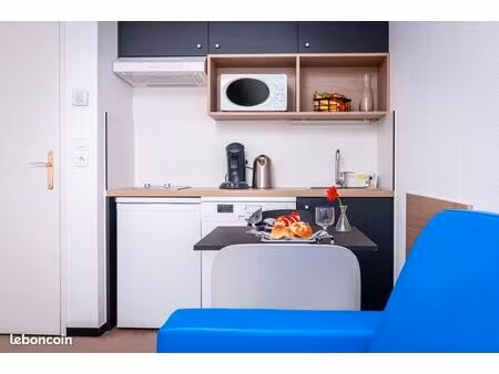 t2 meublé tout équipé – chambre séparée – grenoble europole - gare à 5 min
