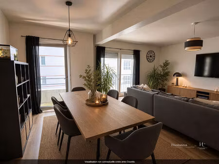 duplex t3 bis de 88m² centre ville erdre avec stationnement