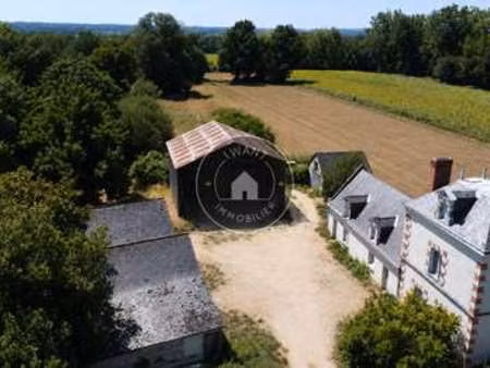vente longère et corps de ferme à saint-martin-de-la-place (49160) : à vendre / 130m² sain