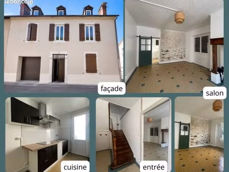maison de caractère rénovée de 100 m² avec garage et combles aménageables – proche pau et 