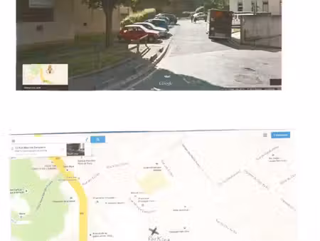 place de parking fermée