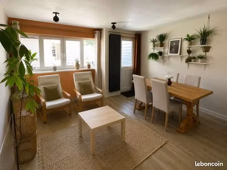 maison meublée 60 m² avec jardin et patio