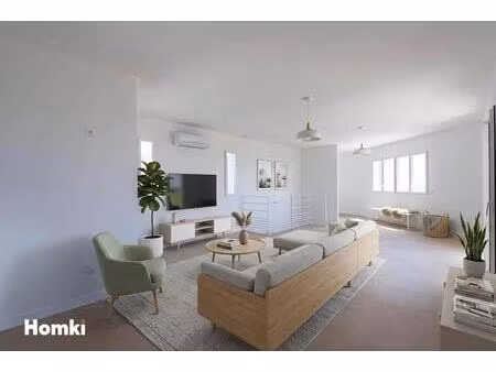 carro – maison mitoyenne d’un côté avec terrasse de 19 m² et vue mer panoramique