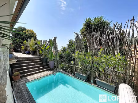 magnifique havre de paix - maison à menton 4 pièce(s) de 110 m2 - jardin - piscine