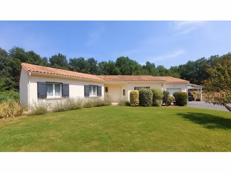 maison 135m² au calme sans travaux  4 chambres  garage et carport  terrain plat environ 25