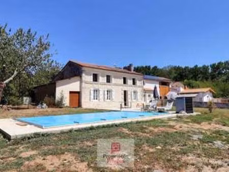 vente maison piscine à bords (17430) : à vendre piscine / 188m² bords