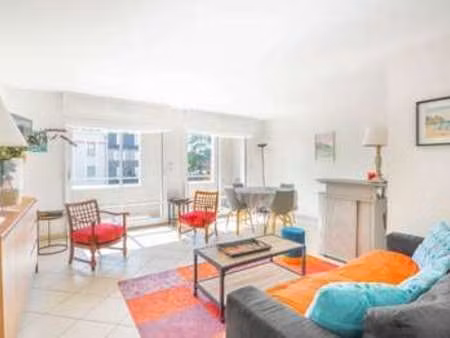 location appartement 3 pièces meublé à dinard port blanc-st enogat la malouine (35800) : à